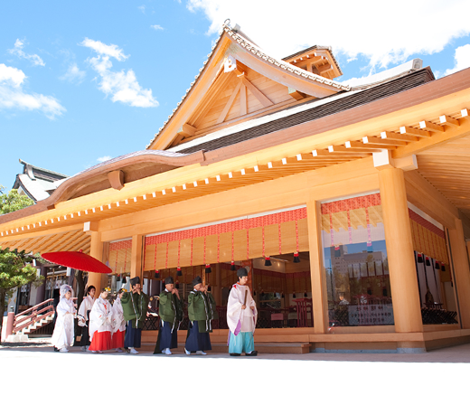 神明神社 参集殿 juju　ララプリマドンナ