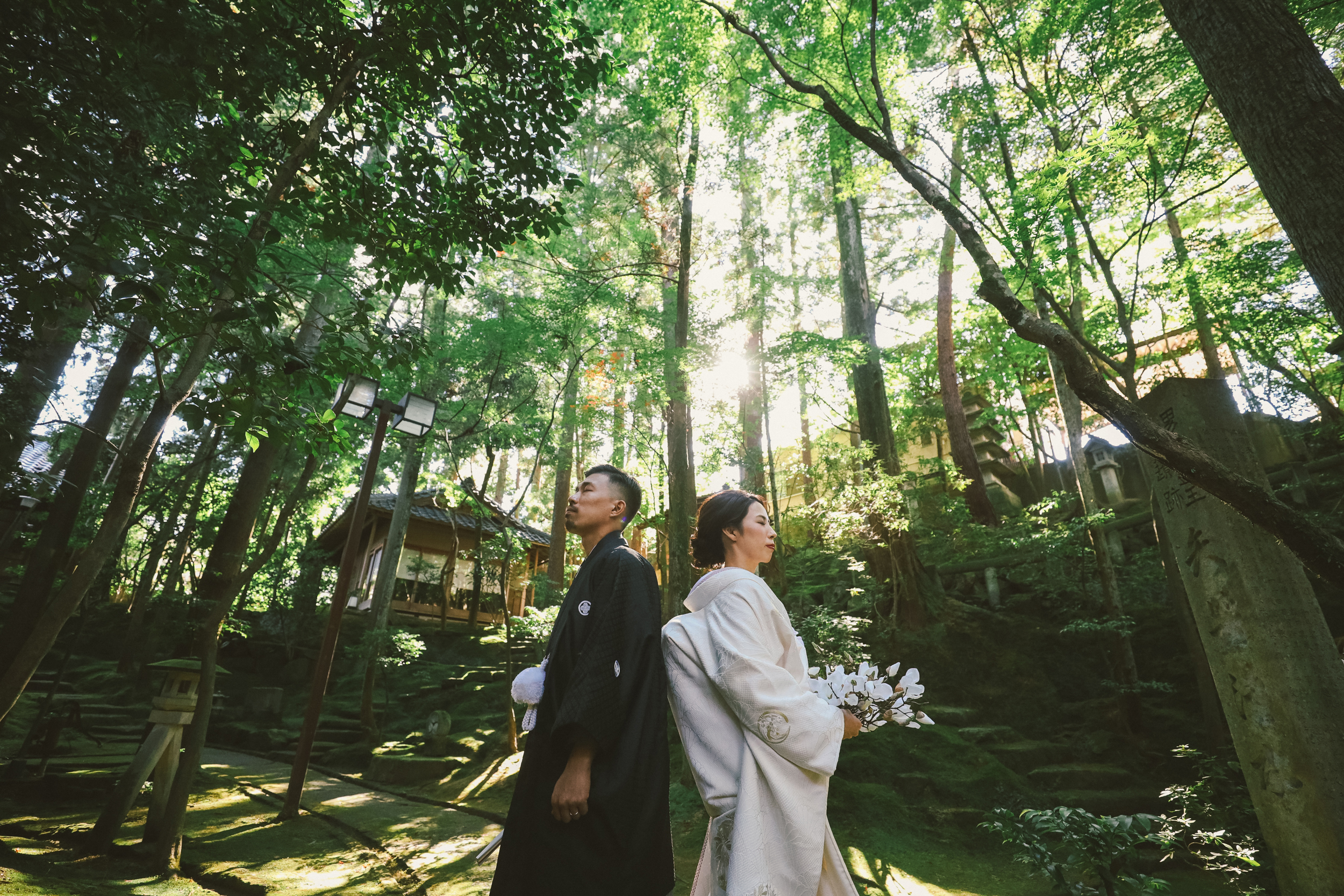 【福井】丹巌洞　静寂と美のフォトウェディング