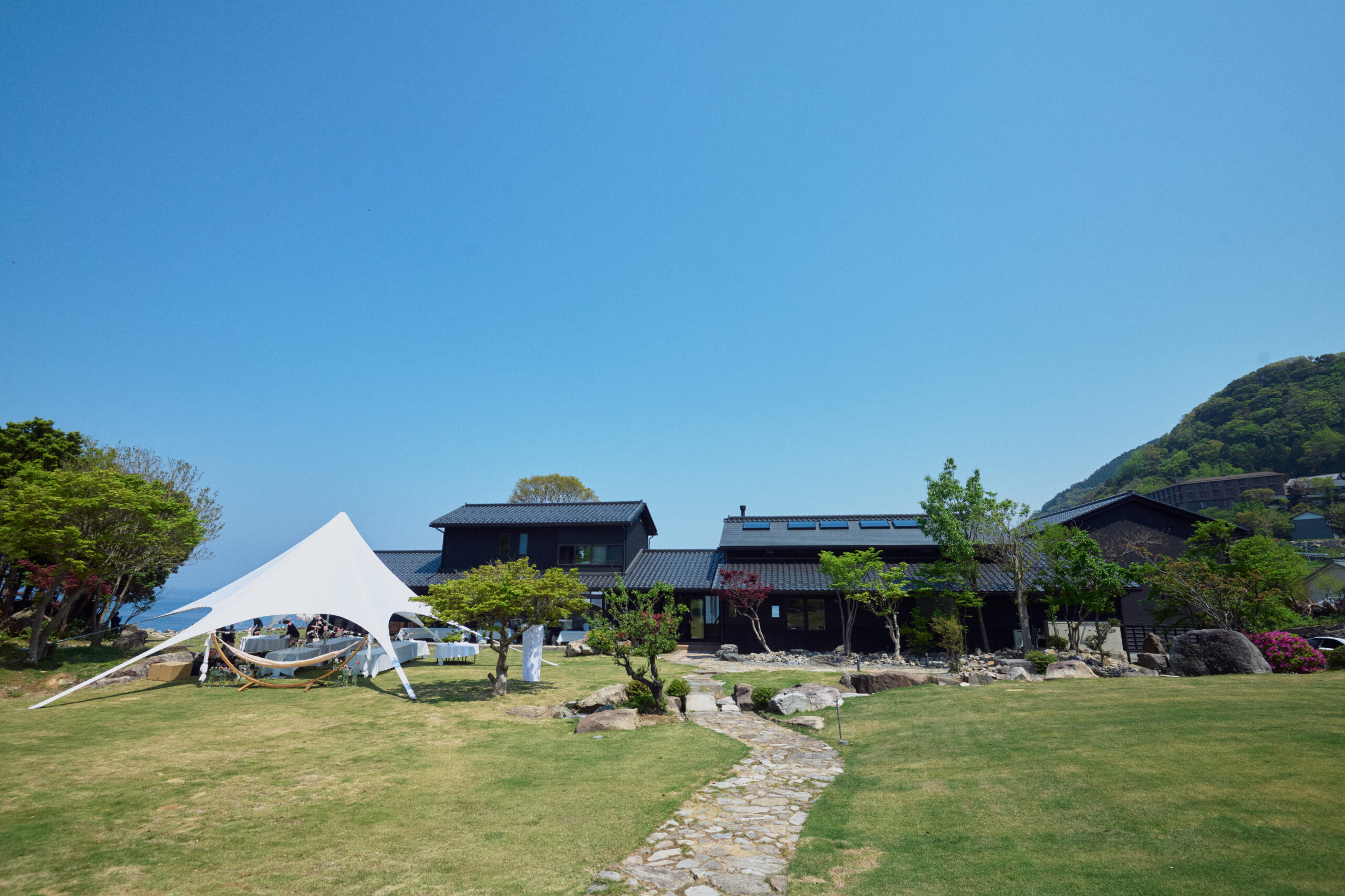 【waku terrace】福井の海と緑に包まれる　自由で贅沢な一日